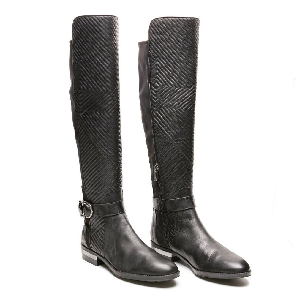 Vince Camuto Pordalia OTK Women Riding Moto Boots